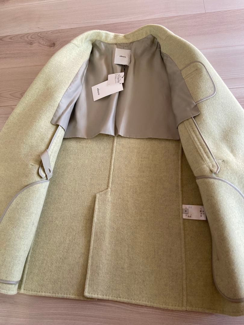 冬セール　タグ付き新品　23AW ebure メランジビーバー 定価12万