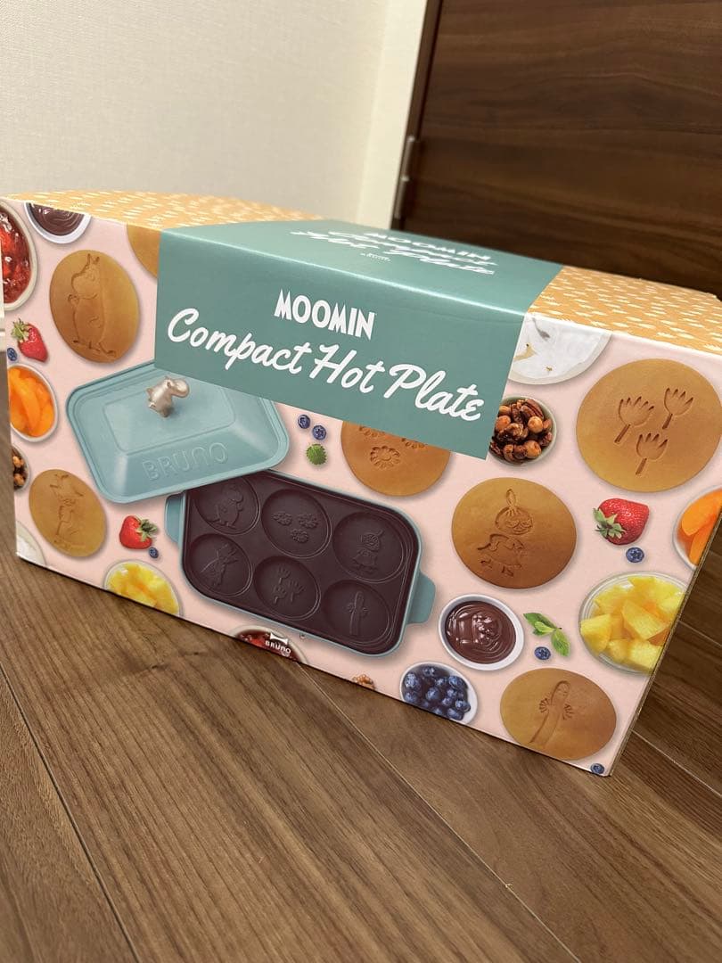 【未使用品】BRUNO MOOMIN コンパクトホットプレート　ムーミン