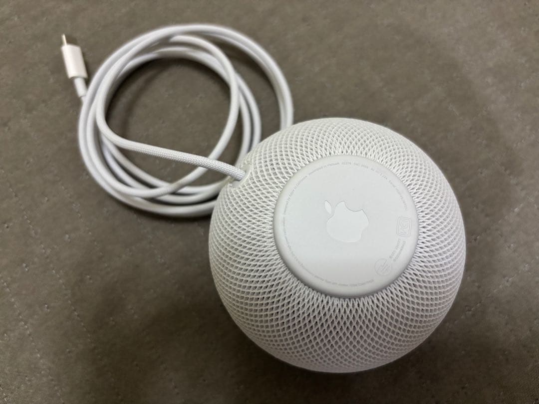 【え】Apple Pod mini ホワイト