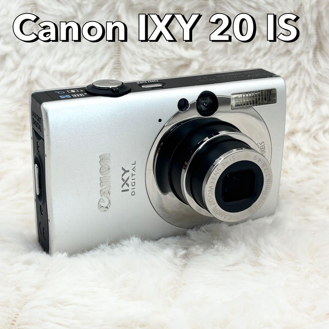 Canon IXY 20 IS シルバー ジャンク