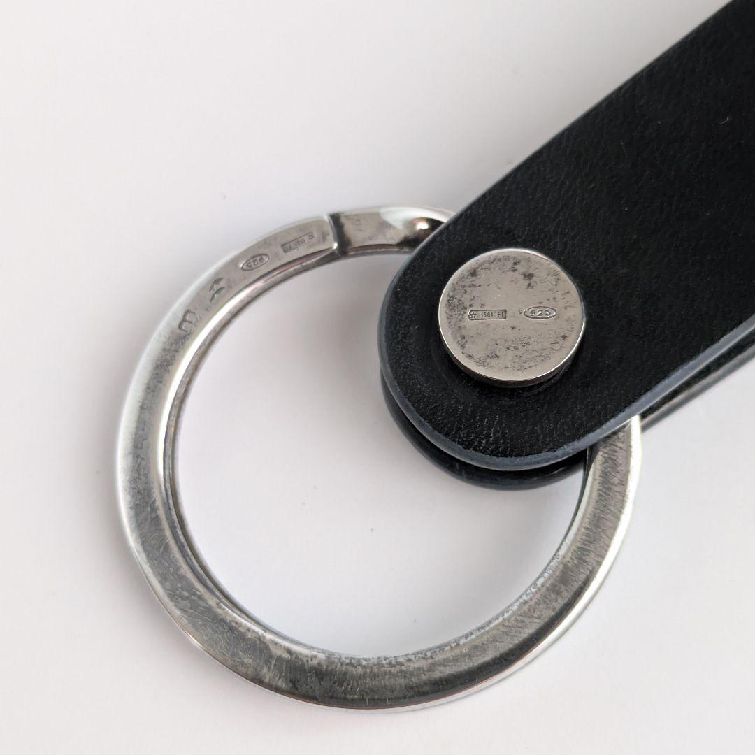 未使用 グッチ キーホルダー キーケース 黒 キーリング 付属品あり