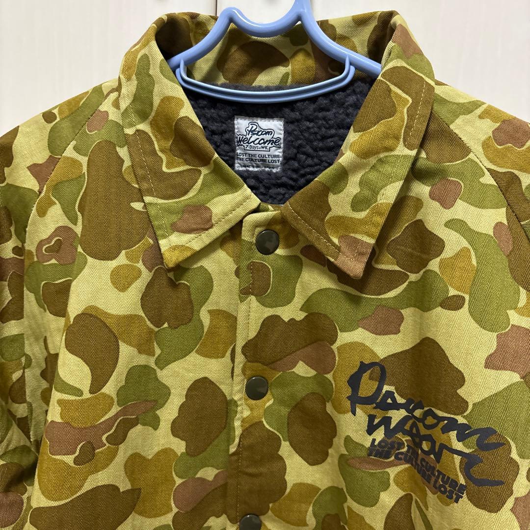 ジャケット・アウター psicom DUCKHUNTER CAMO COACH JACKET