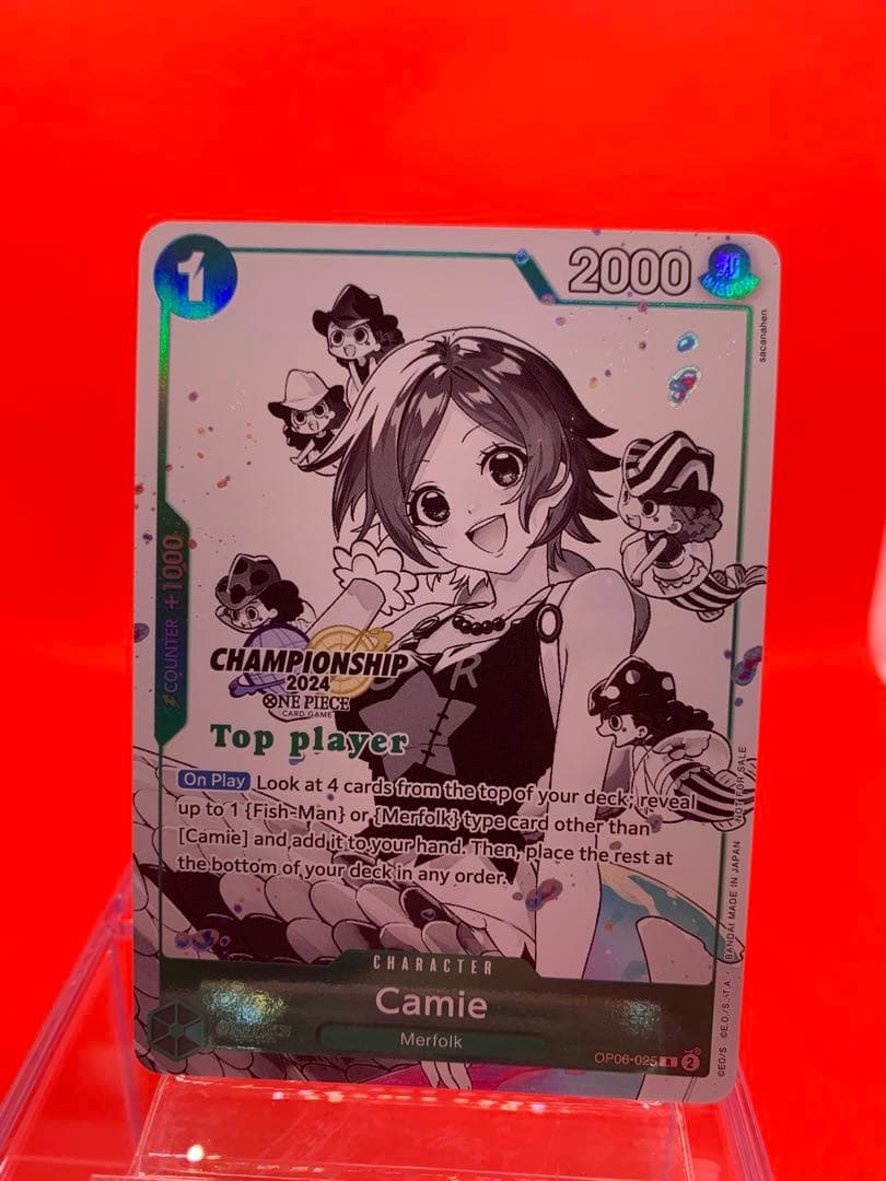 【英語版/白黒】ワンピカ/ケイミーCS2024プロモ/Topplayer