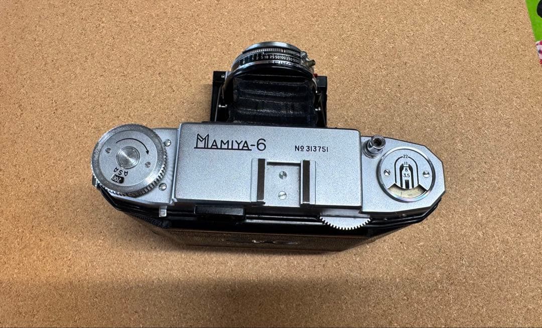 MAMIYA-6 蛇腹カメラ