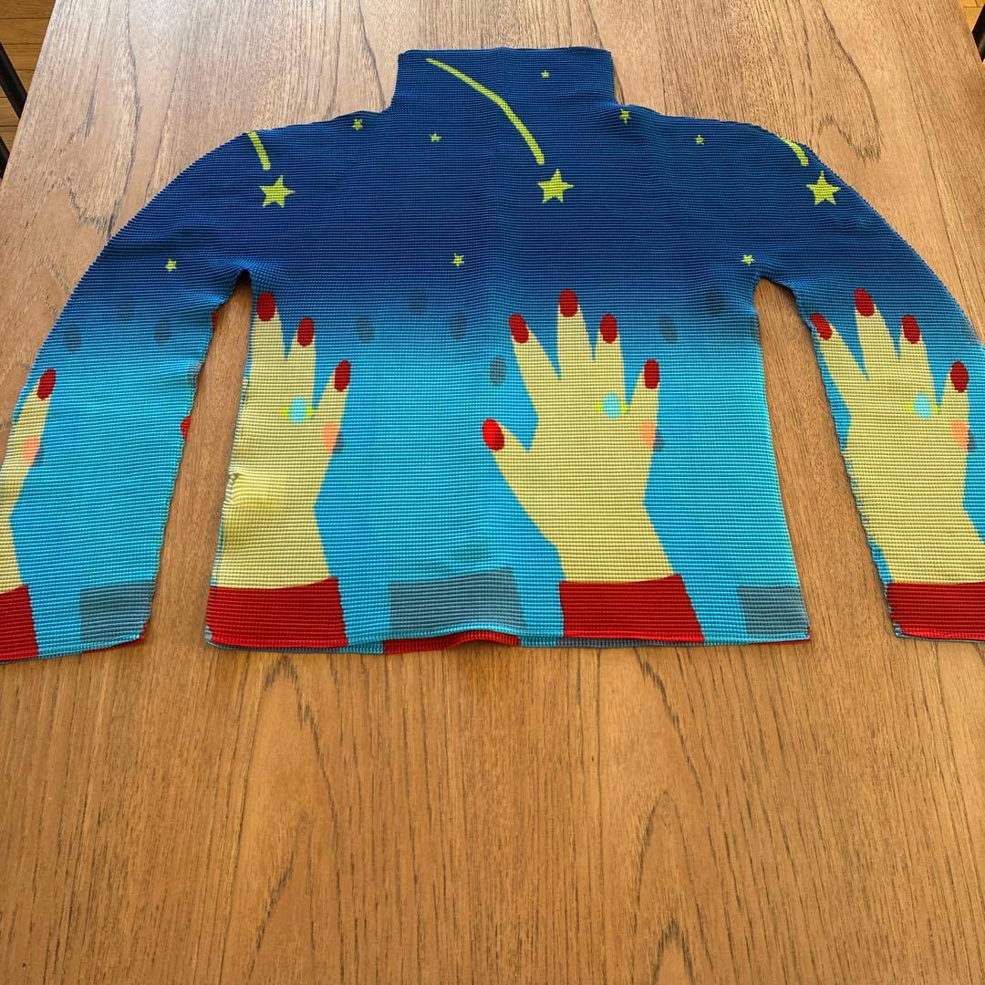 ISSEY MIYAKE me タートルネック長袖トップス