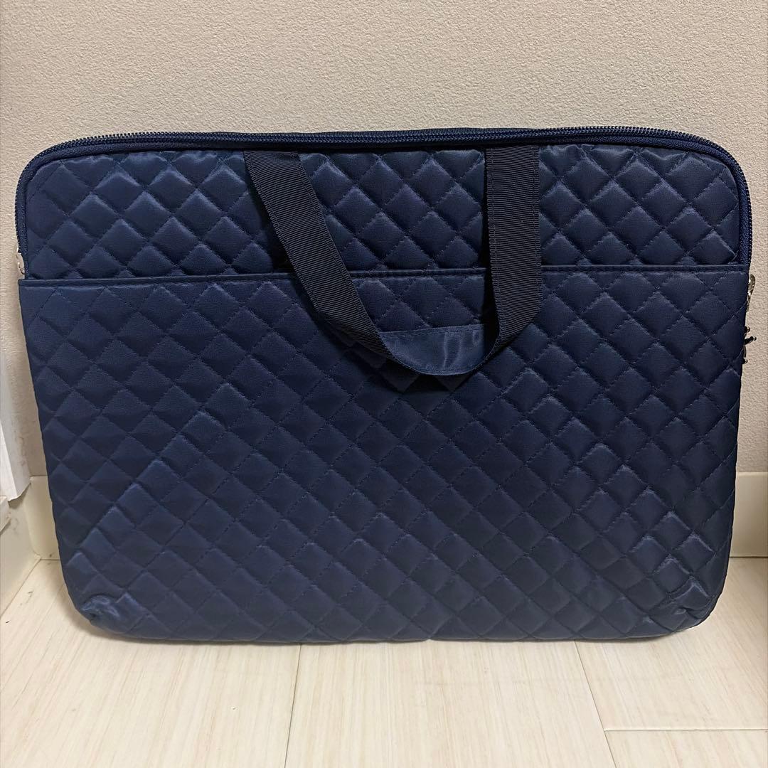フェイラー ハイジ ブリーフケース ネイビー キルティング バッグ