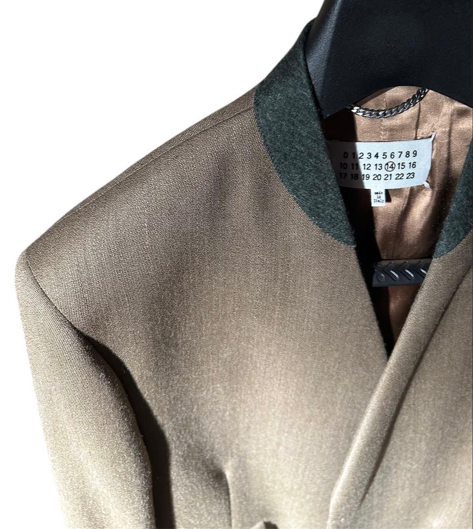 メゾンマルジェラ ノーカラージャケット