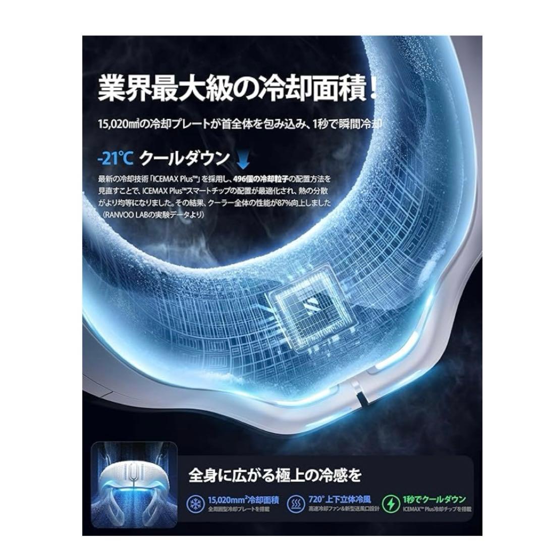 RANVOO AICE LITE ネッククーラー ホワイト