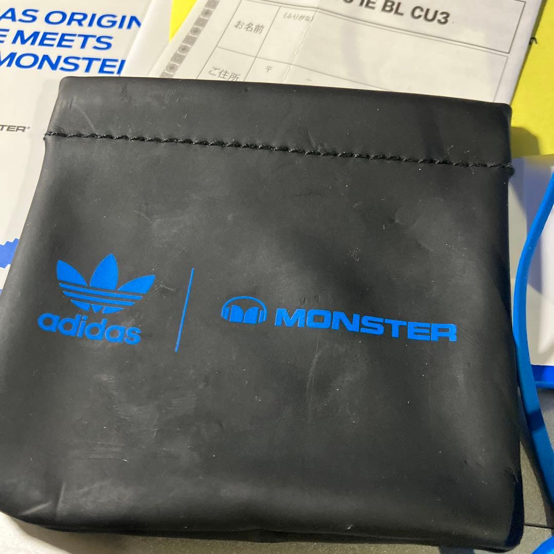 ま*ん様 adidas　モンスター　イヤホン　有線