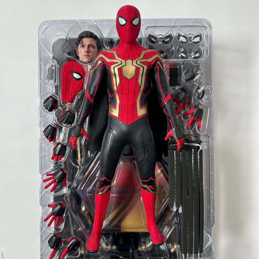 【美品】ホットトイズ スパイダーマン インテグレーテッドスーツ ノーウェイホーム