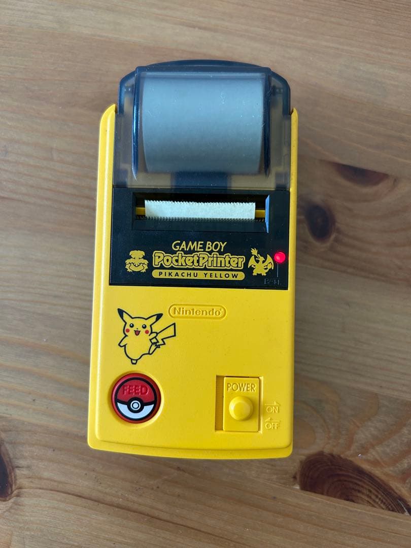 値下げ✳︎【動作確認済み】ポケットプリンター　ピカチュウ　シール