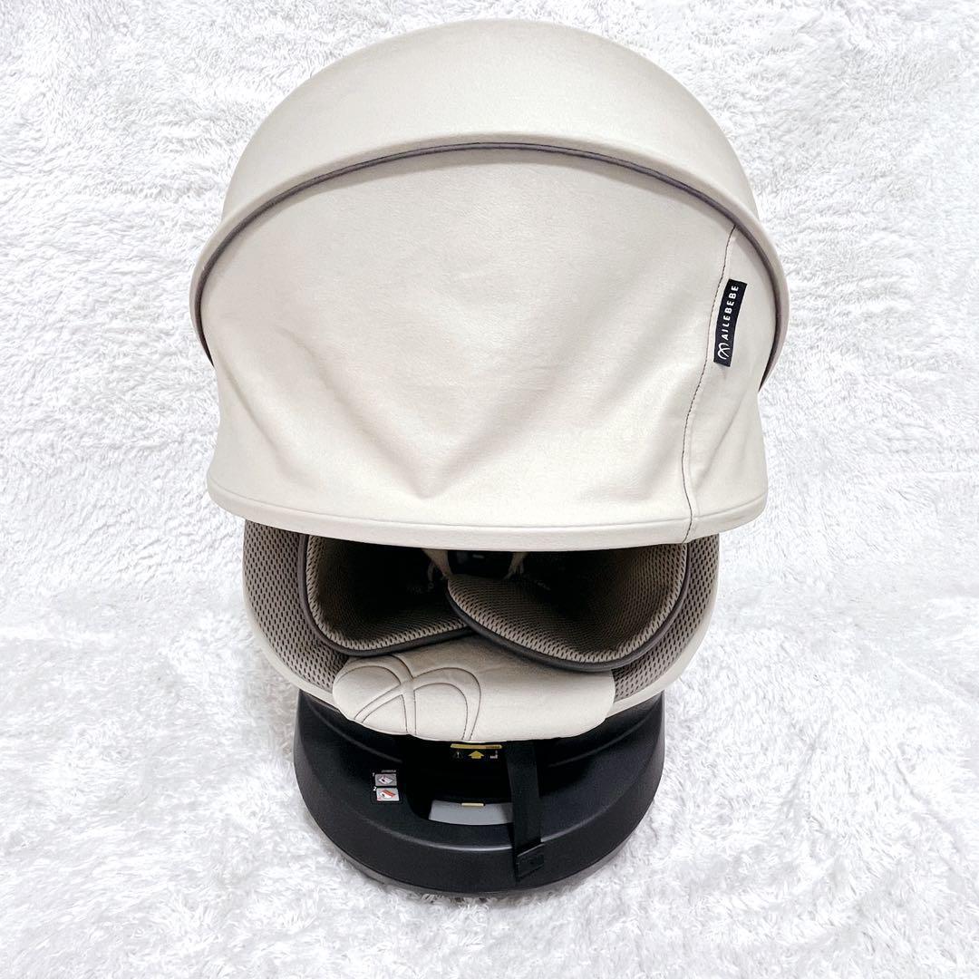 洗濯済✨エールべべ クルット5i グラングレージュ ISOFIX 2018年製