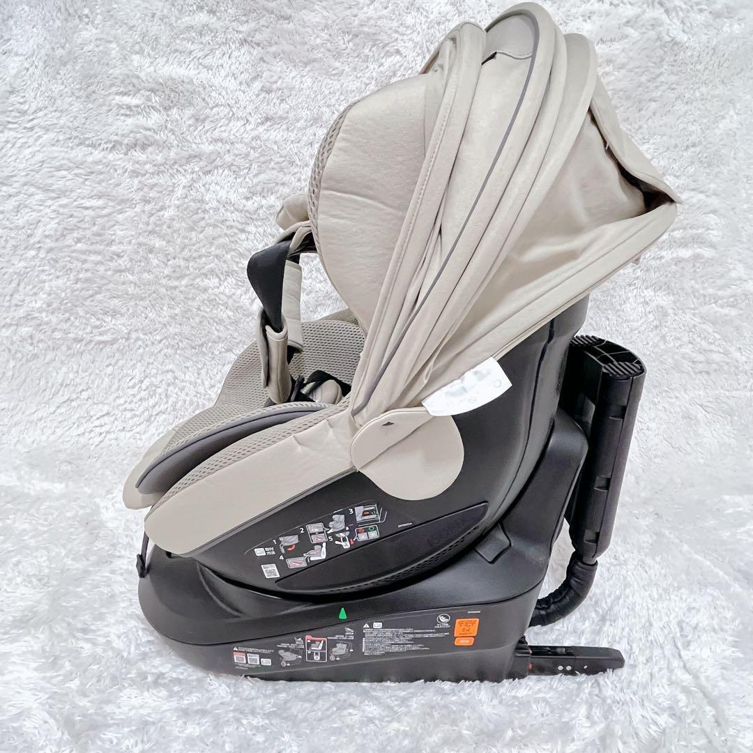 洗濯済✨エールべべ クルット5i グラングレージュ ISOFIX 2018年製