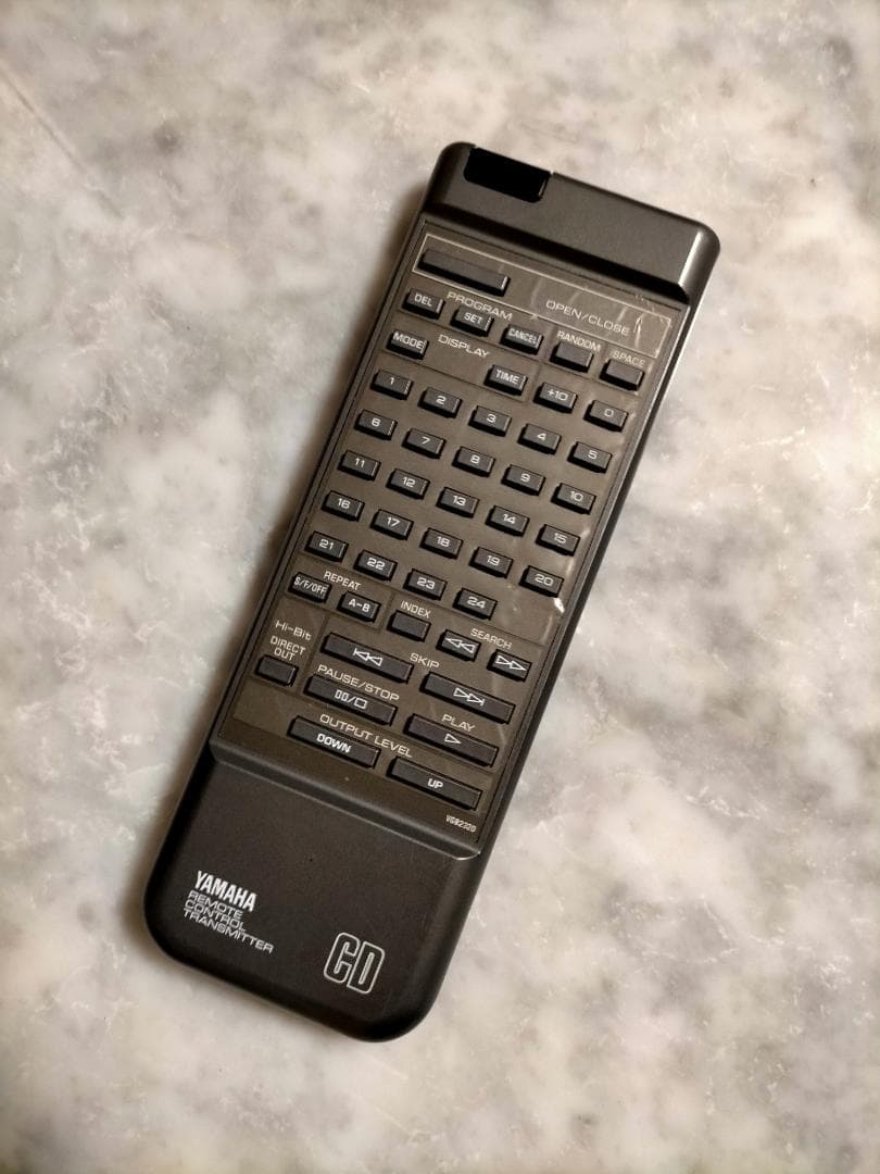 YAMAHA CD用リモコン(remote) 適応機種：CDX-10000