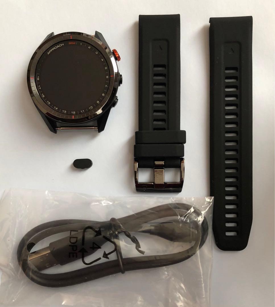 GARMIN Approach S62 Black GPSゴルフウォッチ