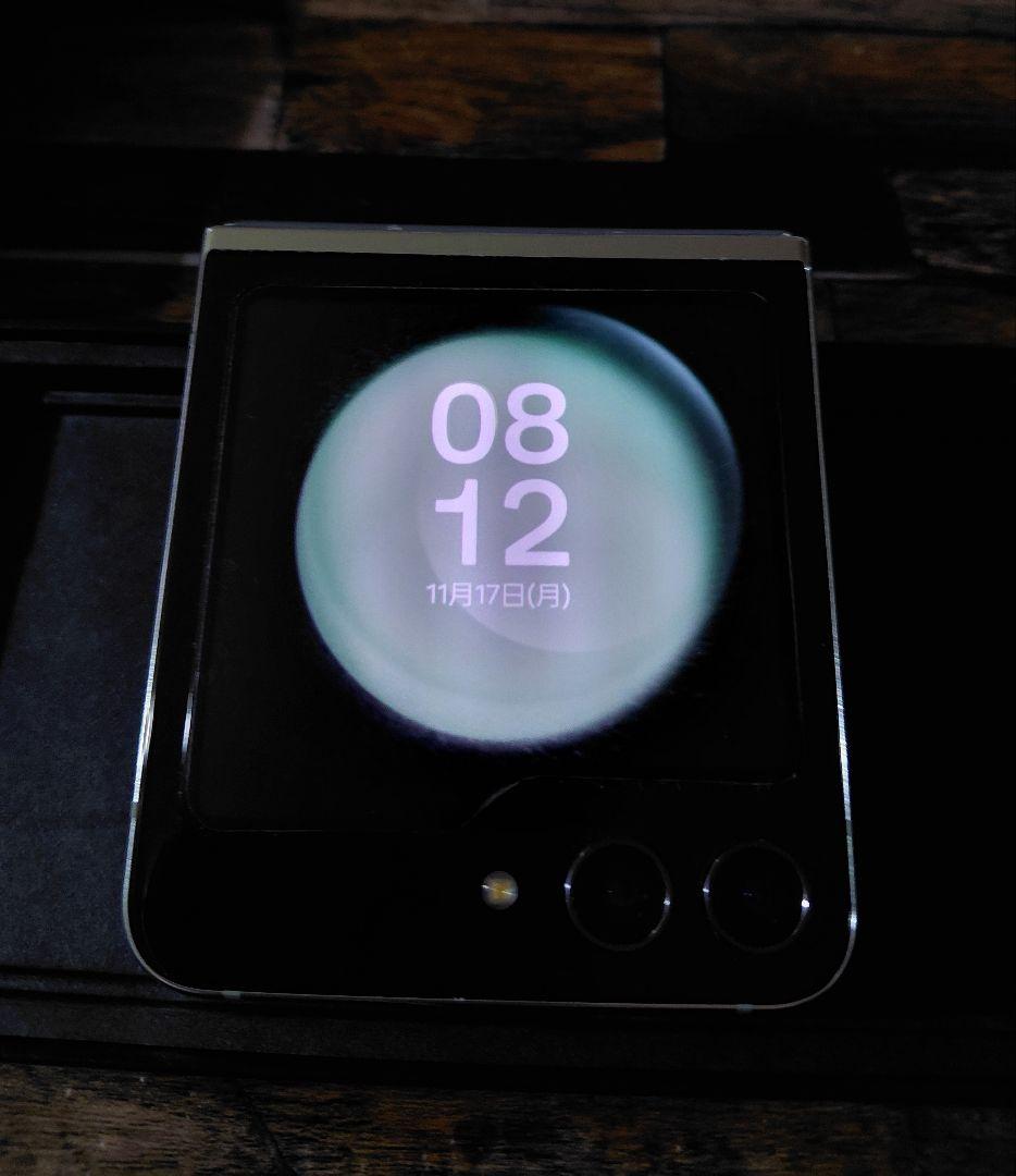 Samsung Galaxy Z Flip5 ミント