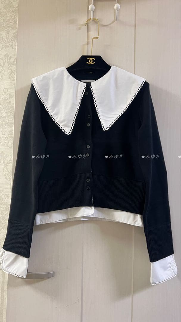 新品Bibiy. PATTY PILGRIM TOP ブラック