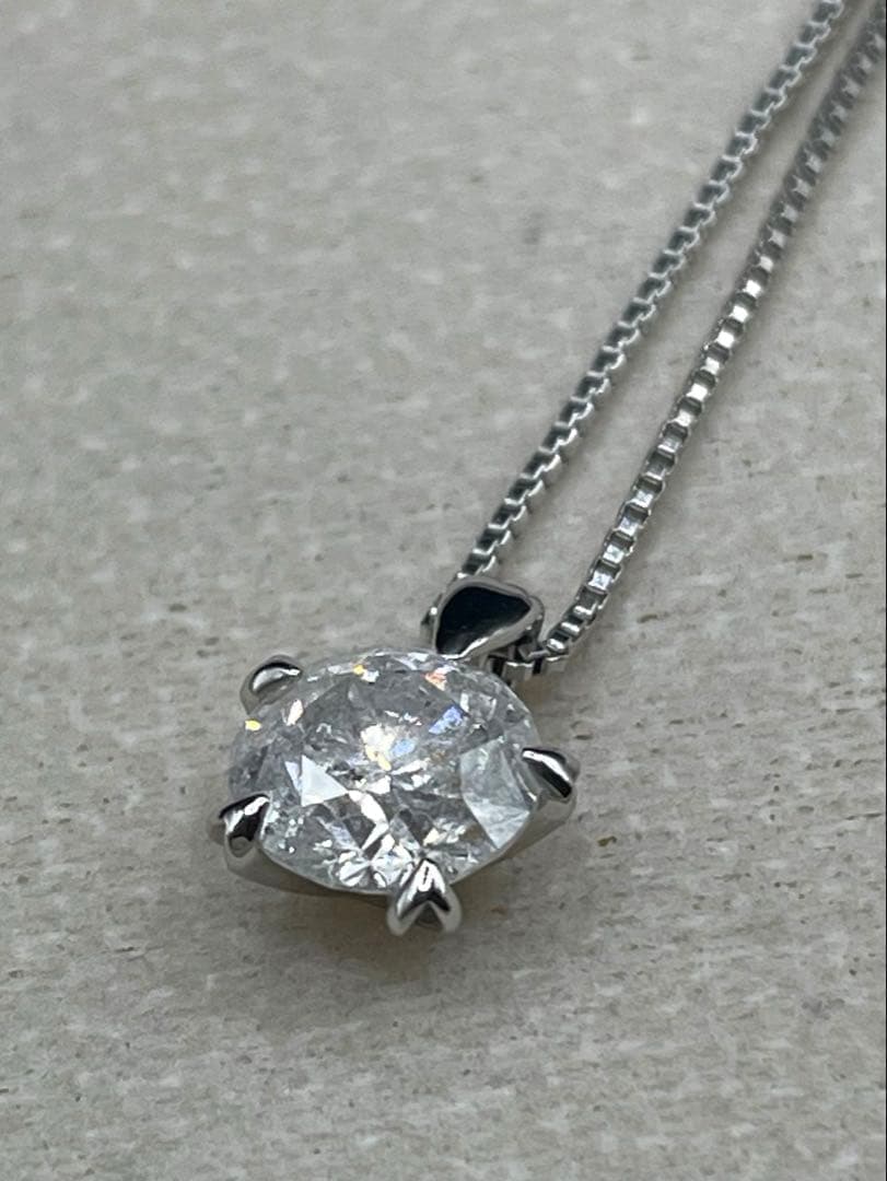 専用JA220★高級 大粒ダイヤモンド1ct プラチナ ヘッド 鑑別付