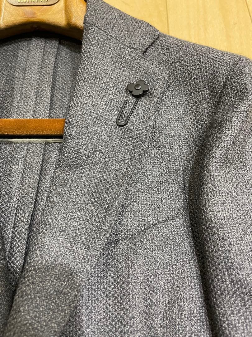 LARDINI ADVANCE グレー ウールジャケット サイズ44