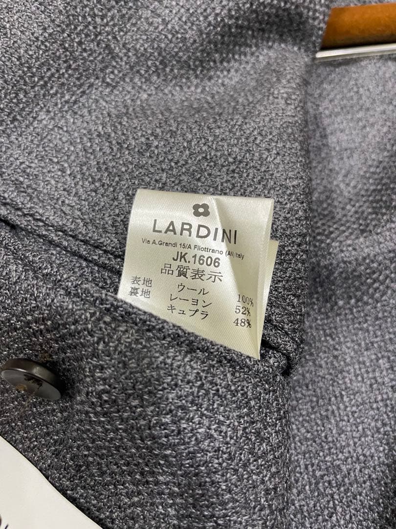 LARDINI ADVANCE グレー ウールジャケット サイズ44