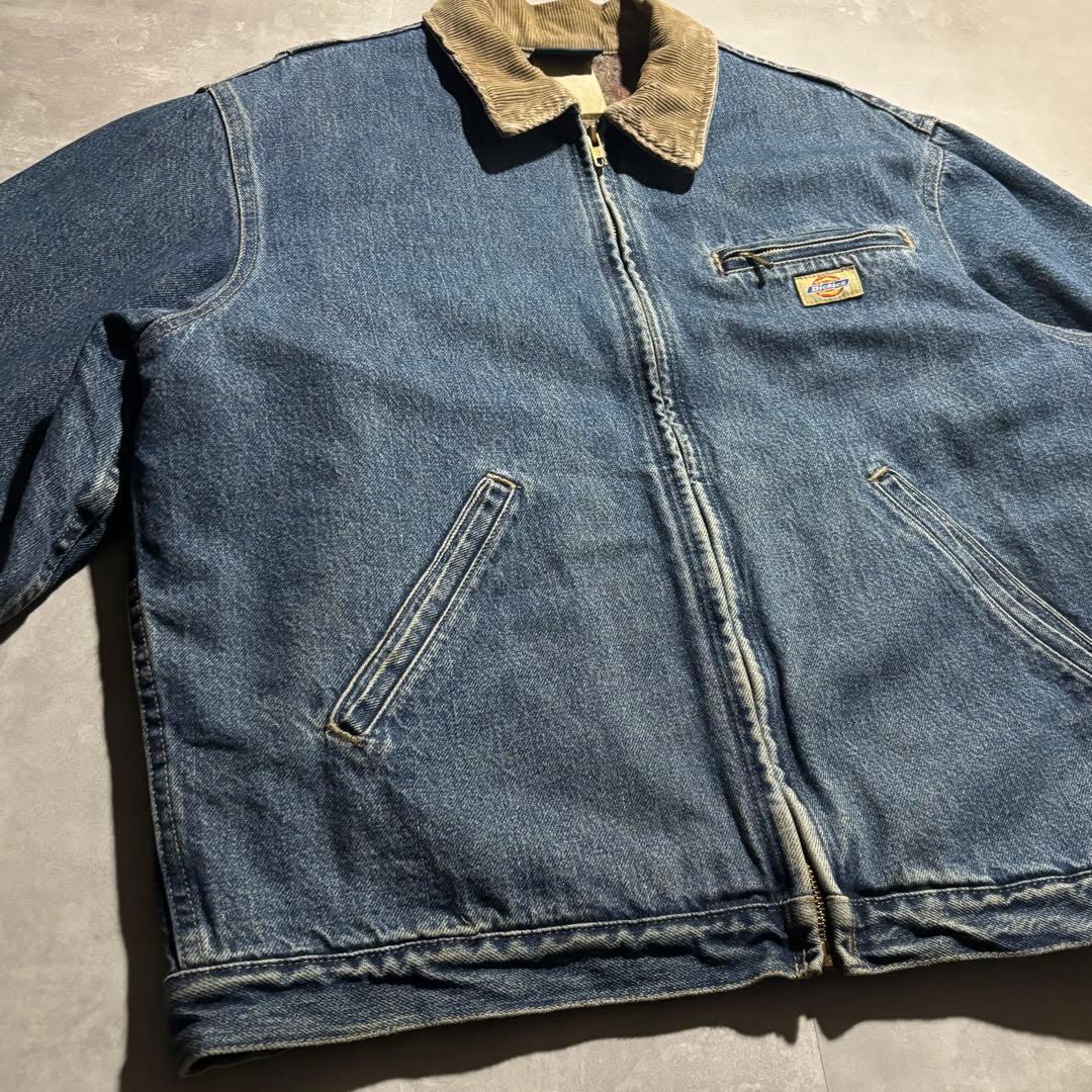 90s- Dickies ディッキーズ　デトロイトジャケット　デニムジャケット