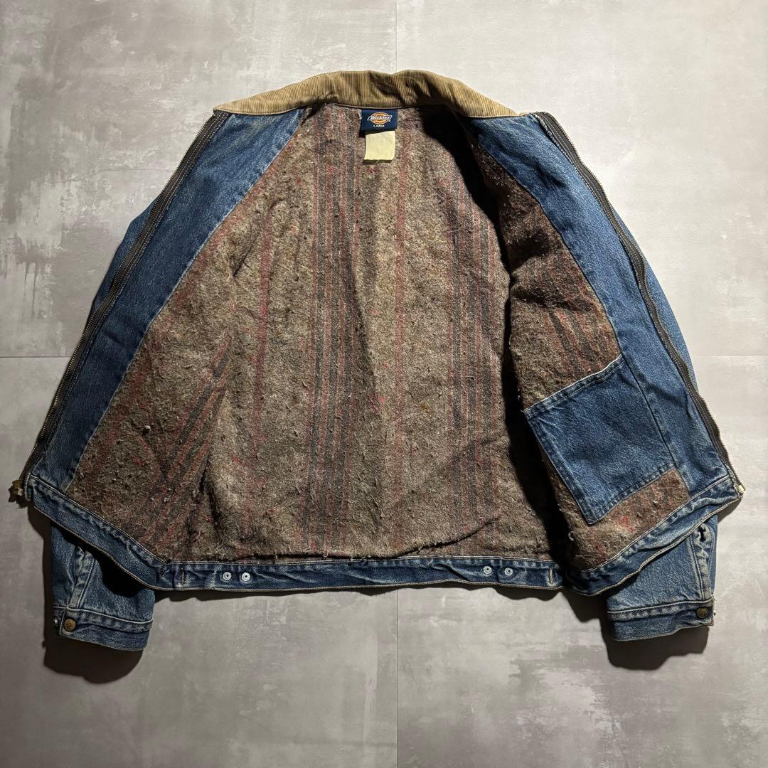 90s- Dickies ディッキーズ　デトロイトジャケット　デニムジャケット