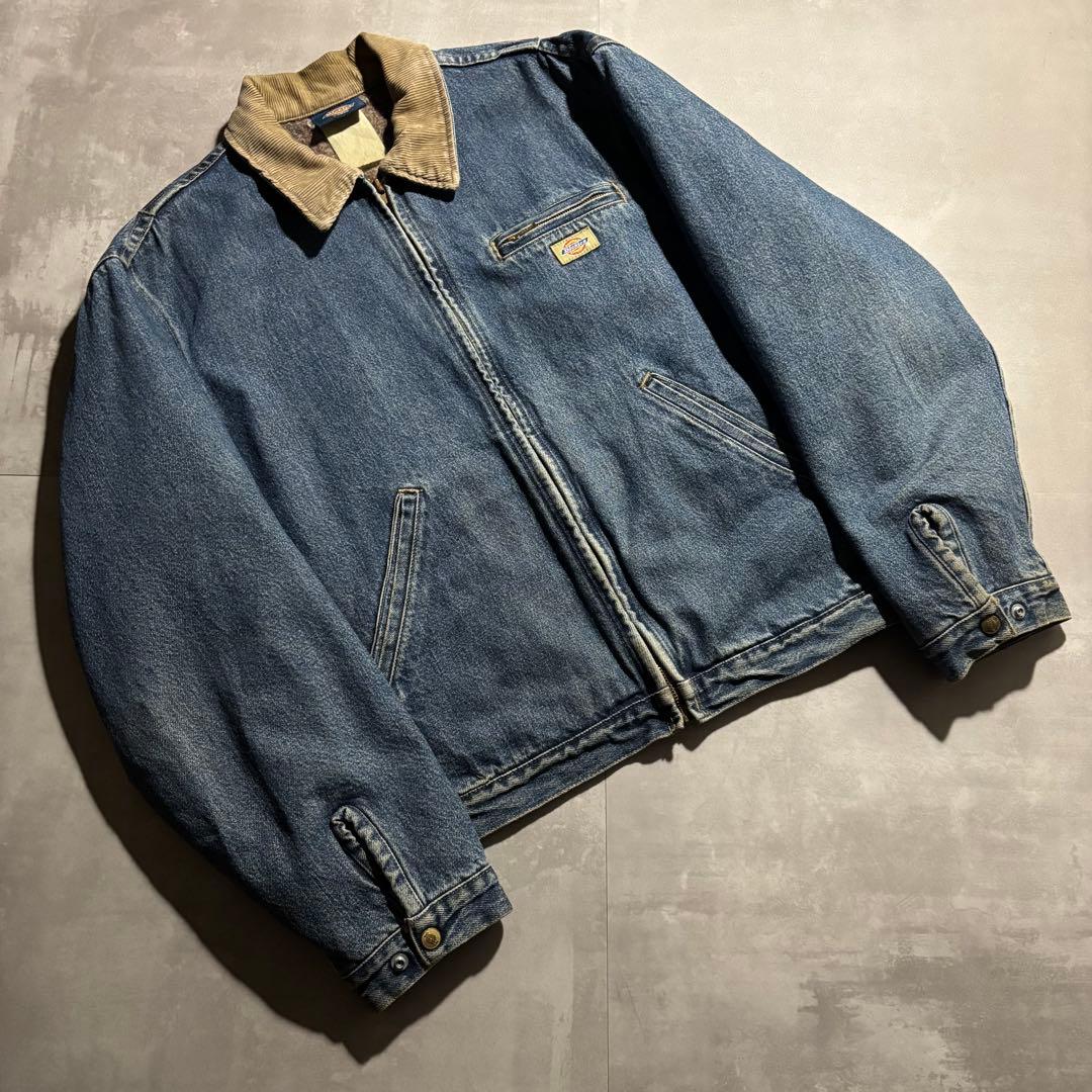 90s- Dickies ディッキーズ　デトロイトジャケット　デニムジャケット