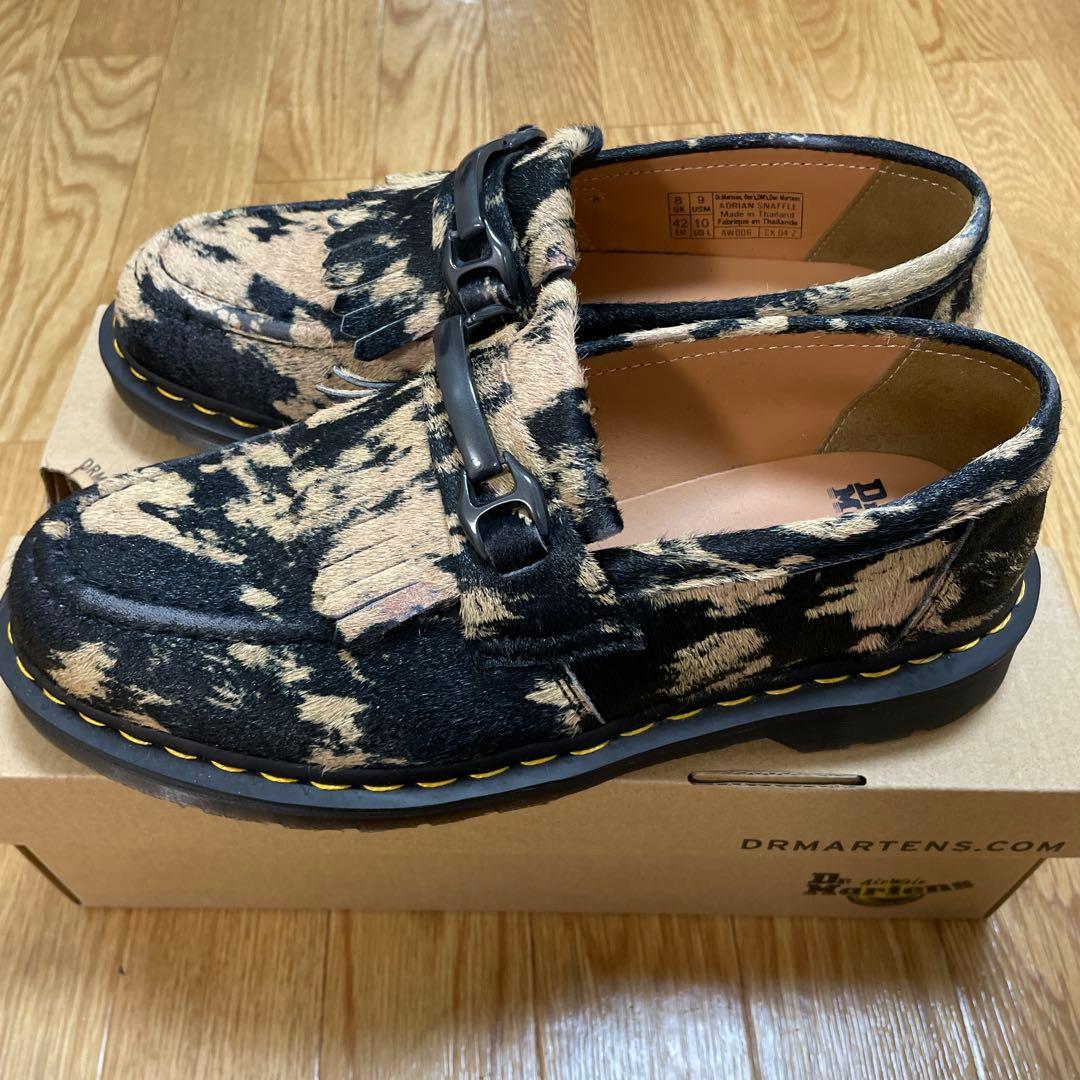 ドクターマーチン　エイドリアンスナッフルローファー　カウ　UK7