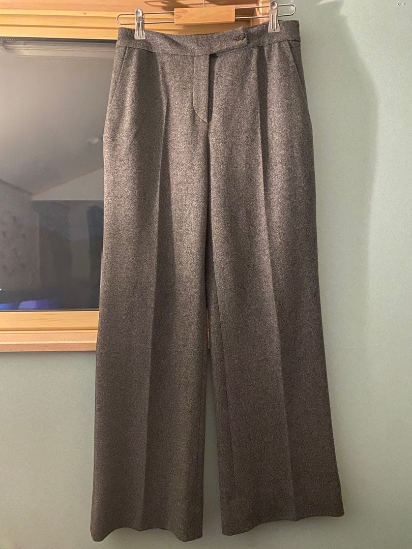 パンツ MIU MIU archive wool slacks