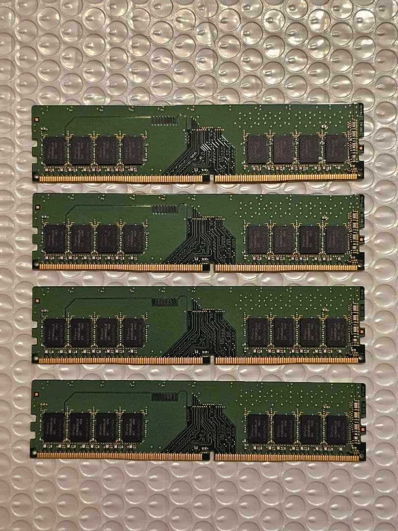 <動作確認済み>DDR4 8GB×4枚 32GB sk3