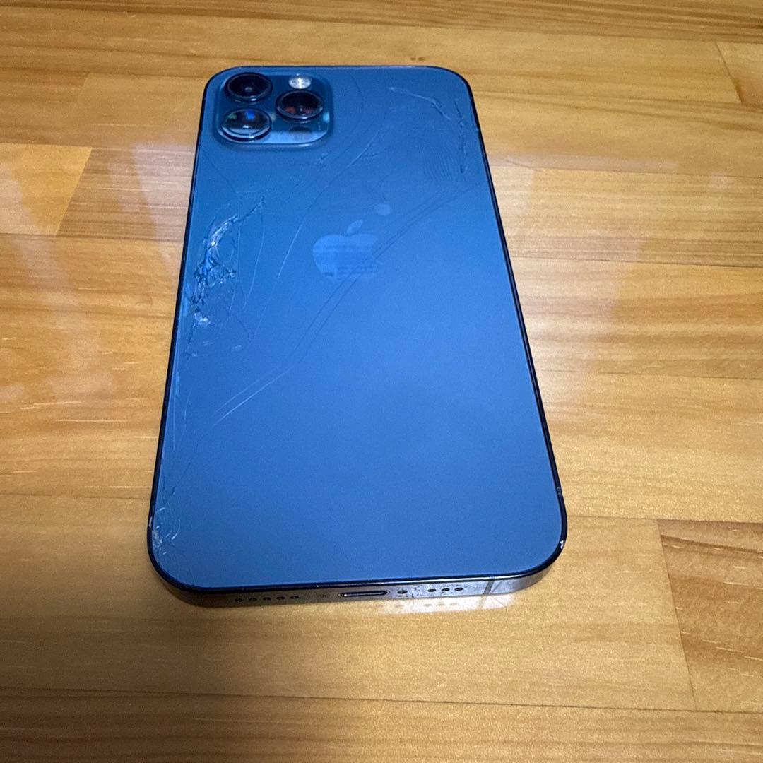 iPhone12pro 256GB バッテリー85% 背面割れ