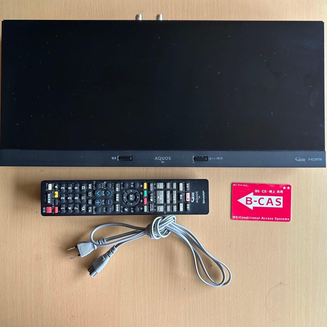 【早いもの勝ち！格安】SHARP AQUOS ブルーレイレコーダー