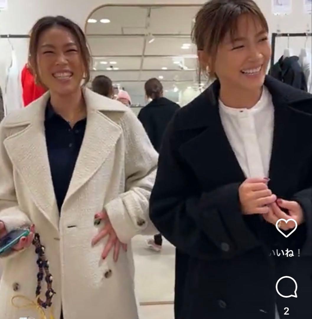 新品gypsohilaジプソフィア Pea Coat White ピーコート