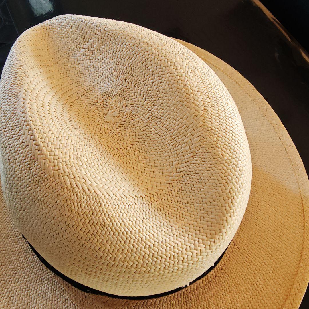 ボルサリーノ　パナマハット 56 ホワイト