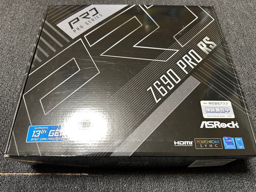 ASRock z690 pro RS マザーボード 訳あり品