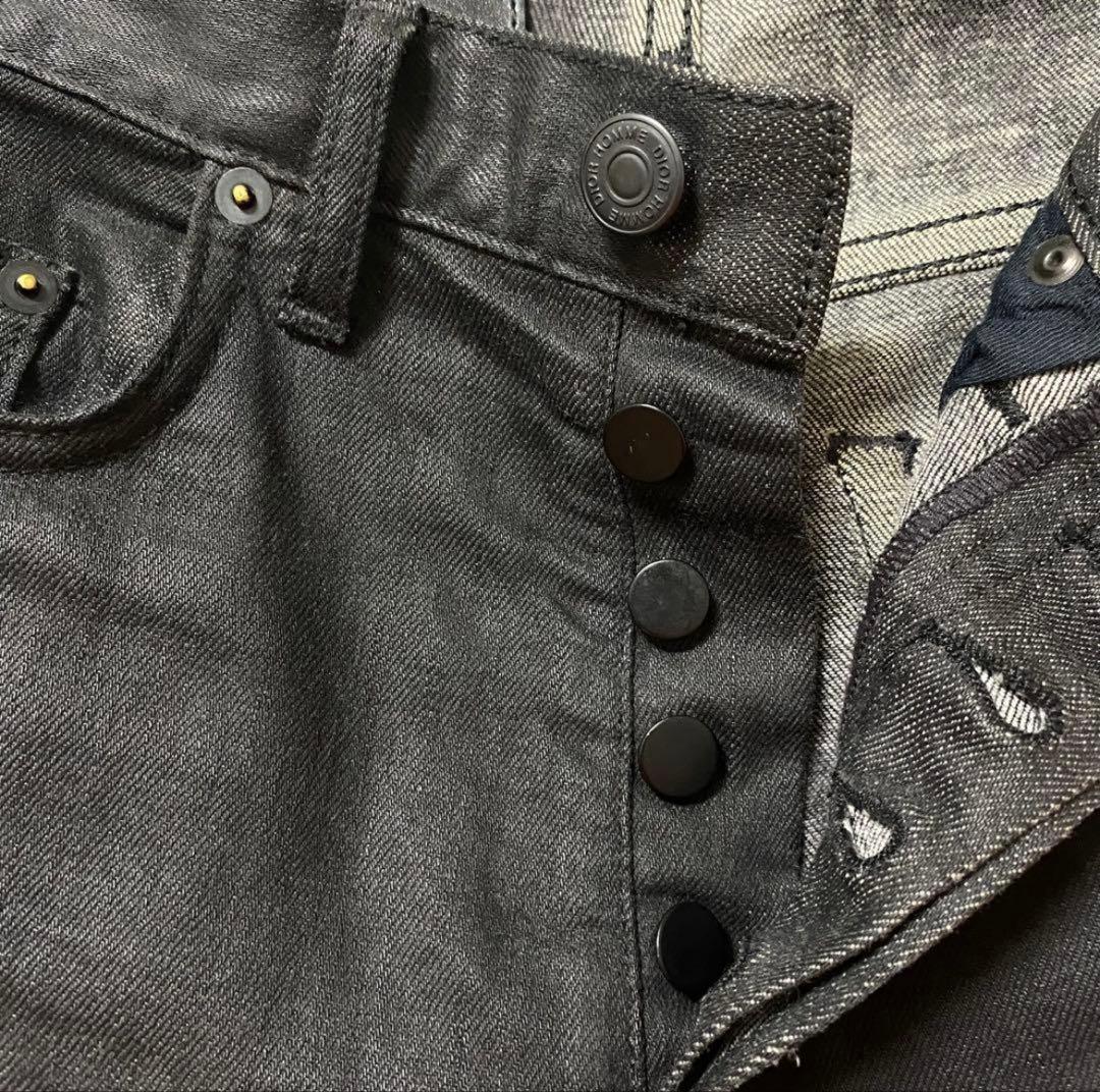 Dior homme 08aw コーティングデニム