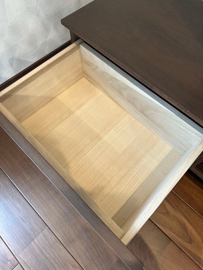 【美品】ニトリ テレビ台 ローボードレシェンテ150LB MBR