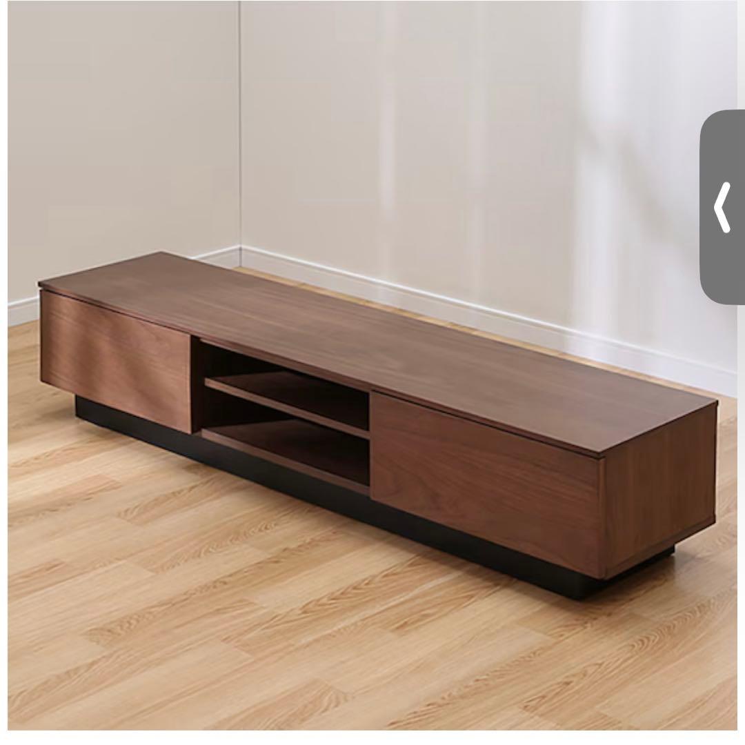 【美品】ニトリ テレビ台 ローボードレシェンテ150LB MBR
