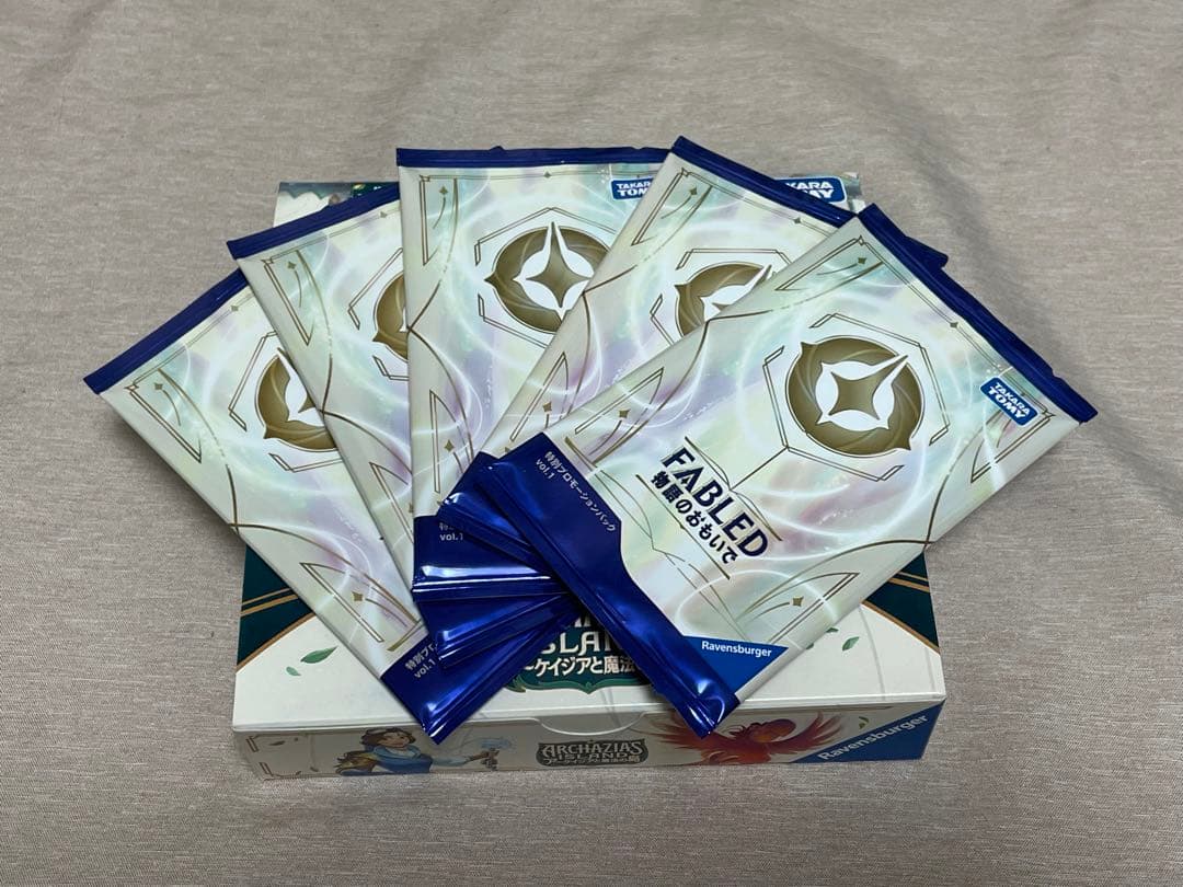 ロルカナ fabled 物語のおもいで 特別プロモーションパック未開封 5パック