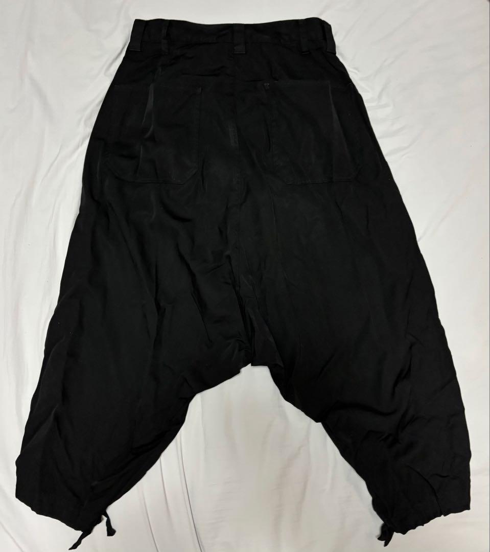 ヨウジヤマモト Y′s サルエルパンツ 黒