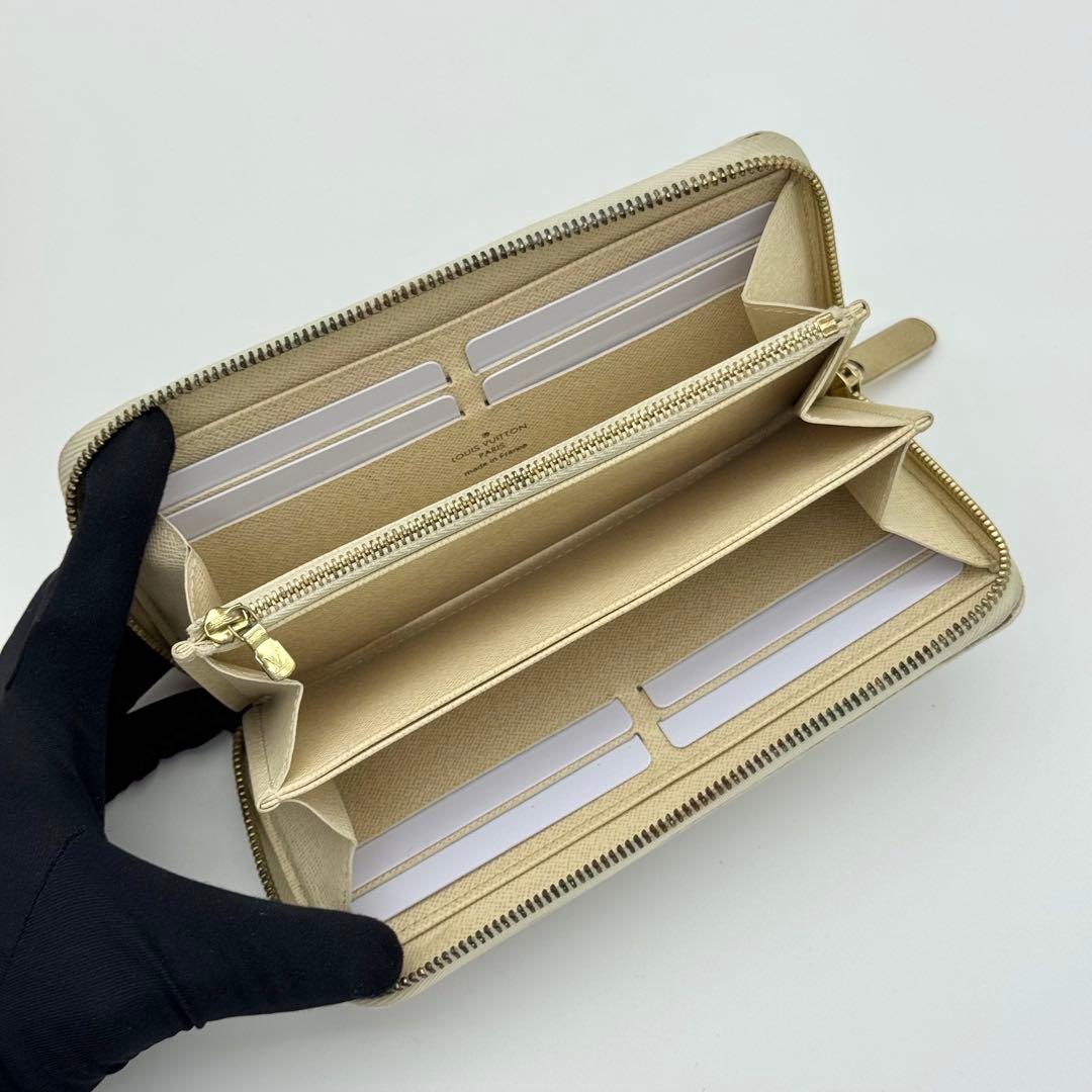 ヴィトン ダミエ アズール ジッピーウォレット 長財布 ラウンド ファスナー