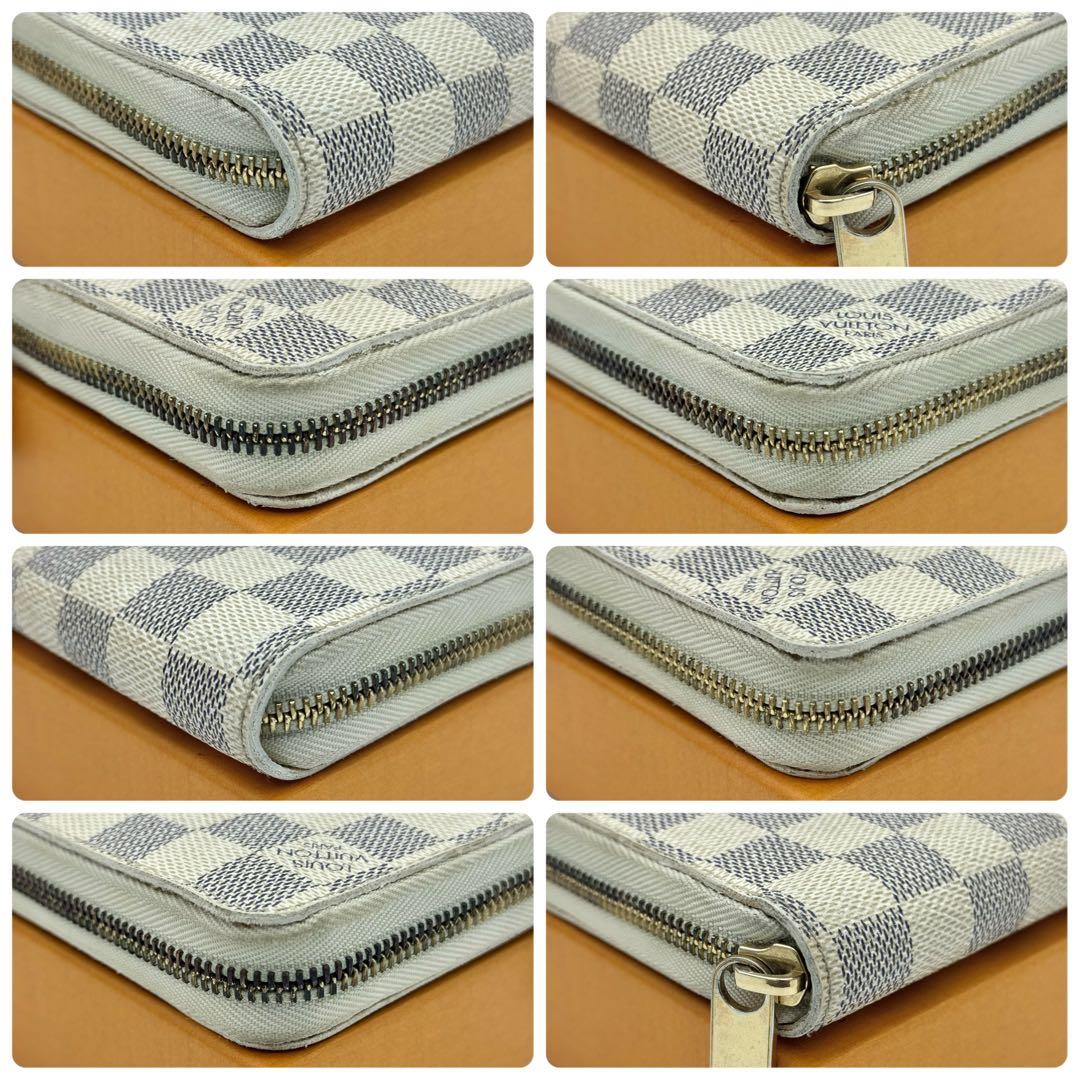 ヴィトン ダミエ アズール ジッピーウォレット 長財布 ラウンド ファスナー