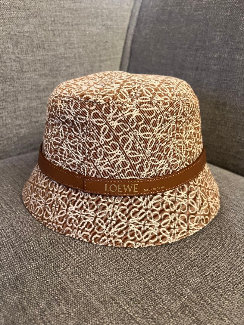 LOEWE バケットハット ブラウン
