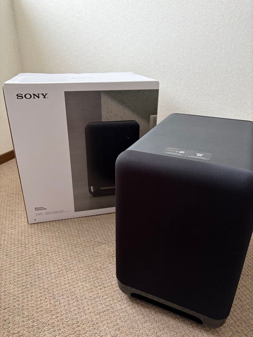極美品！SONY SA-SW5 サブウーファー ホームシアターシステム 21年製