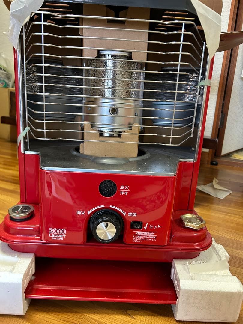 トヨクニ レオペット 石油ストーブ DSK-22AGレッド