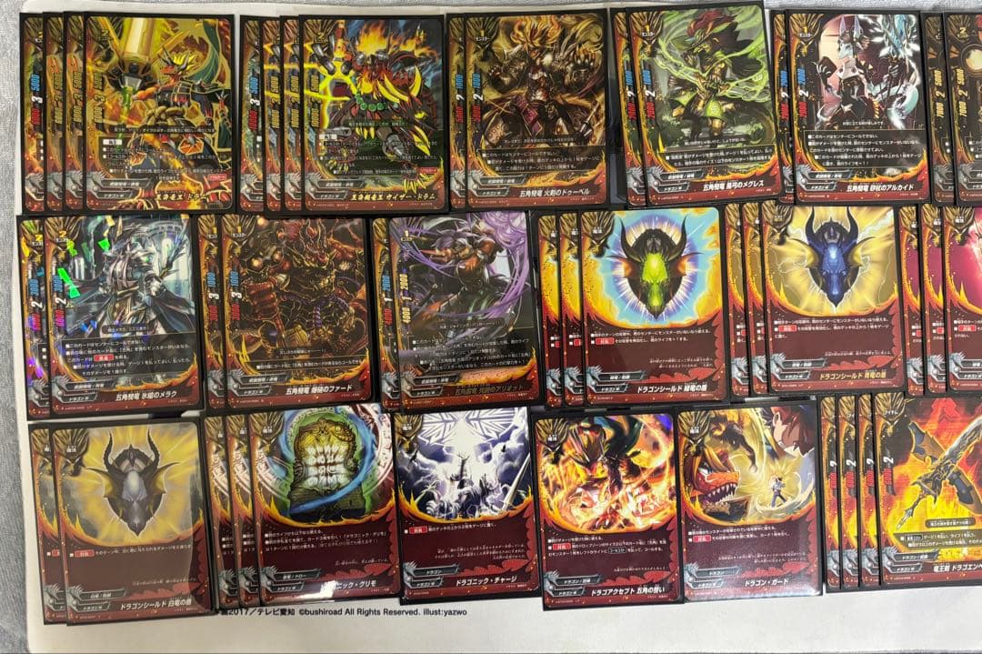 バディファイト 原作再現　五角デッキ　ドラム ドラゴン　 超竜五角陣　牙王
