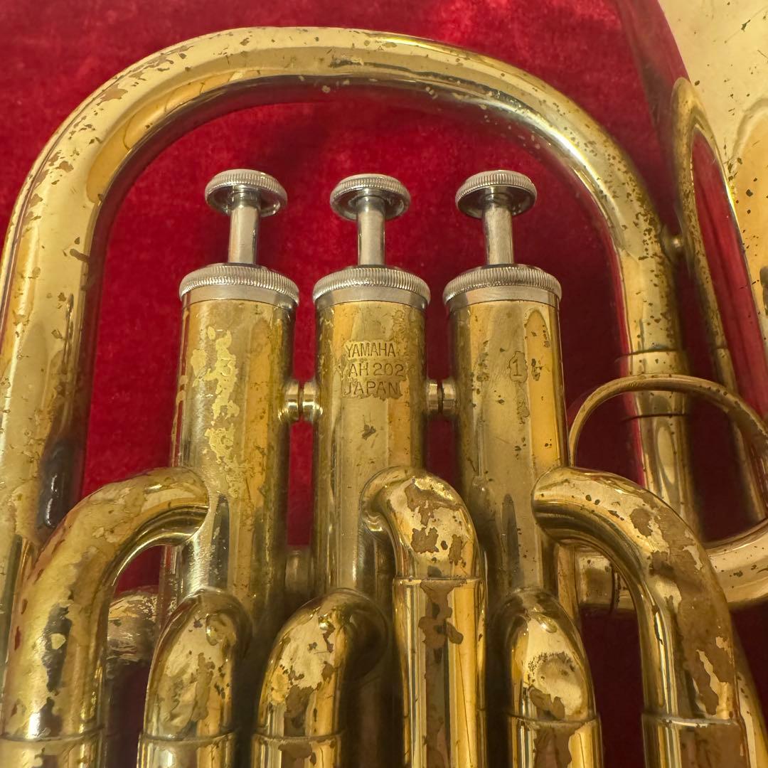 YAMAHA ヤマハ アルトホルン YAH202 金管楽器 音出し確認済