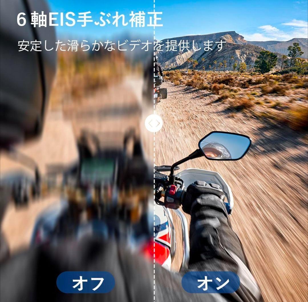 【新品/未使用品】Hiicam speed60 防水 アクションカメラ 4K