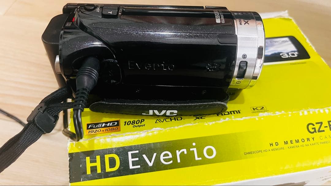 JVC HD Everio GZ-E205 ビデオカメラ