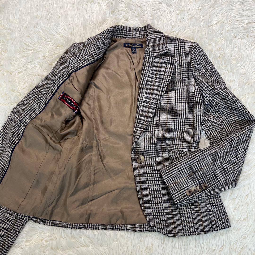 美品✨英国製生地✨ブルックスブラザーズ レディース テーラードジャケット M相当